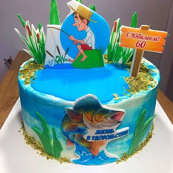 60-летний рыбак